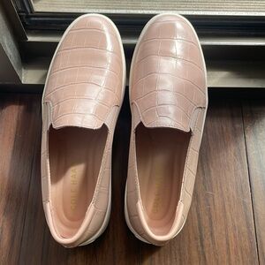 Cole Haan Grandseries Pink Leather Slip Ons